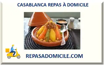 CASABLANCA REPAS À DOMICILE