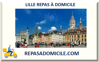 LILLE REPAS À DOMICILE