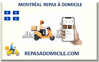 MONTRÉAL REPAS À DOMICILE 2026