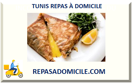 TUNIS REPAS À DOMICILE